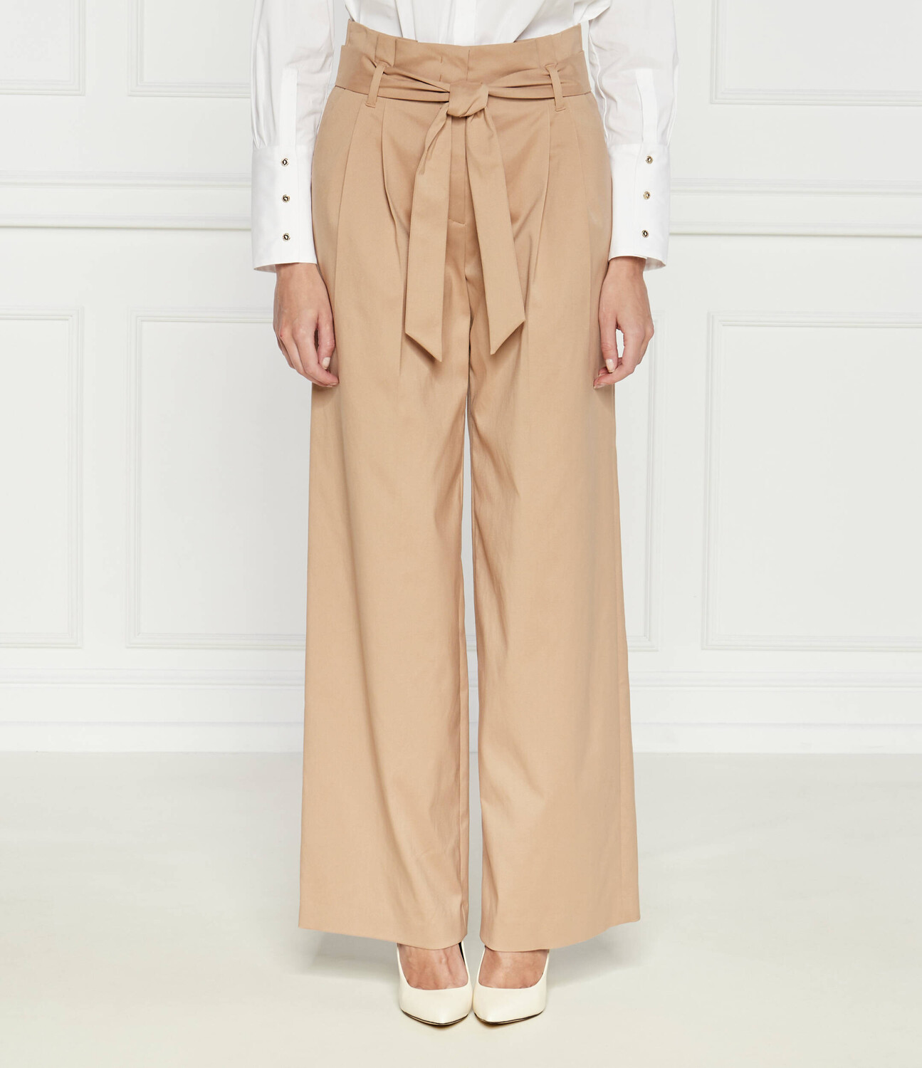 Брюки Marc Cain Palazzo, бежевый
Брюки Marc Cain Palazzo, бежевый