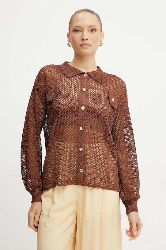 Рубашка Fracomina, коричневый
Рубашка Fracomina, коричневый