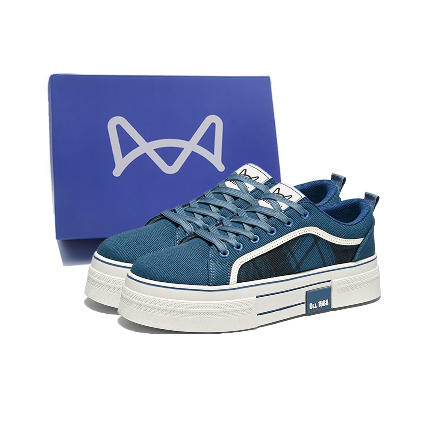 MIIOW Кроссовки мужские низкие экрю/черные/синие, цвет Blue
MIIOW Кроссовки мужские низкие экрю/черные/синие, цвет Blue