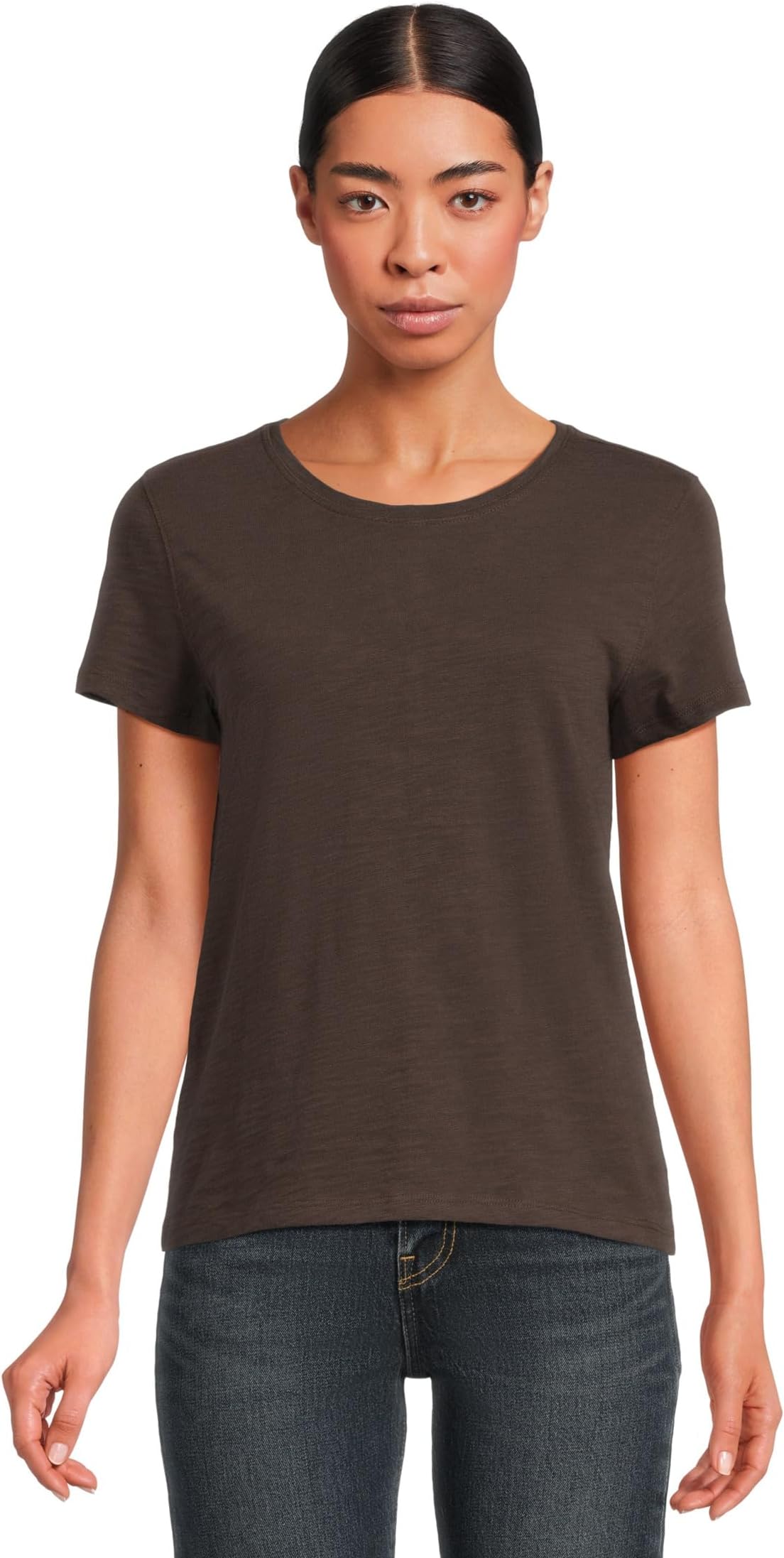 Женская кофта с коротким рукавом и круглым вырезом сзади Lilla P, Espresso
Женская кофта с коротким рукавом и круглым вырезом сзади Lilla P, Espresso