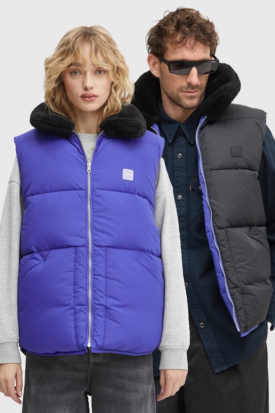 Двусторонний жилет DouDoune Teddy A.P.C., синий
Двусторонний жилет DouDoune Teddy A.P.C., синий