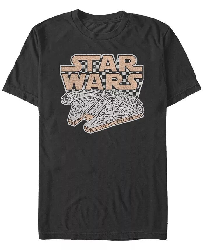 Мужская классическая ретро-клетчатая футболка с коротким рукавом «Сокол тысячелетия» из «Звездных войн» Fifth Sun, черный
Мужская классическая ретро-клетчатая футболка с коротким рукавом «Сокол тысячелетия» из «Звездных войн» Fifth Sun, черный