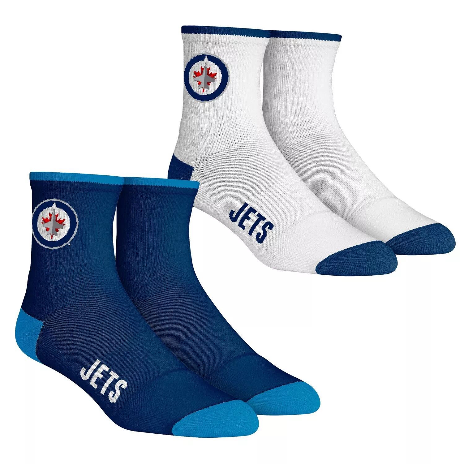 Мужские носки Rock Em Winnipeg Jets Core Team, комплект из 2 носков длиной четверть длины
Мужские носки Rock Em Winnipeg Jets Core Team, комплект из 2 носков длиной четверть длины