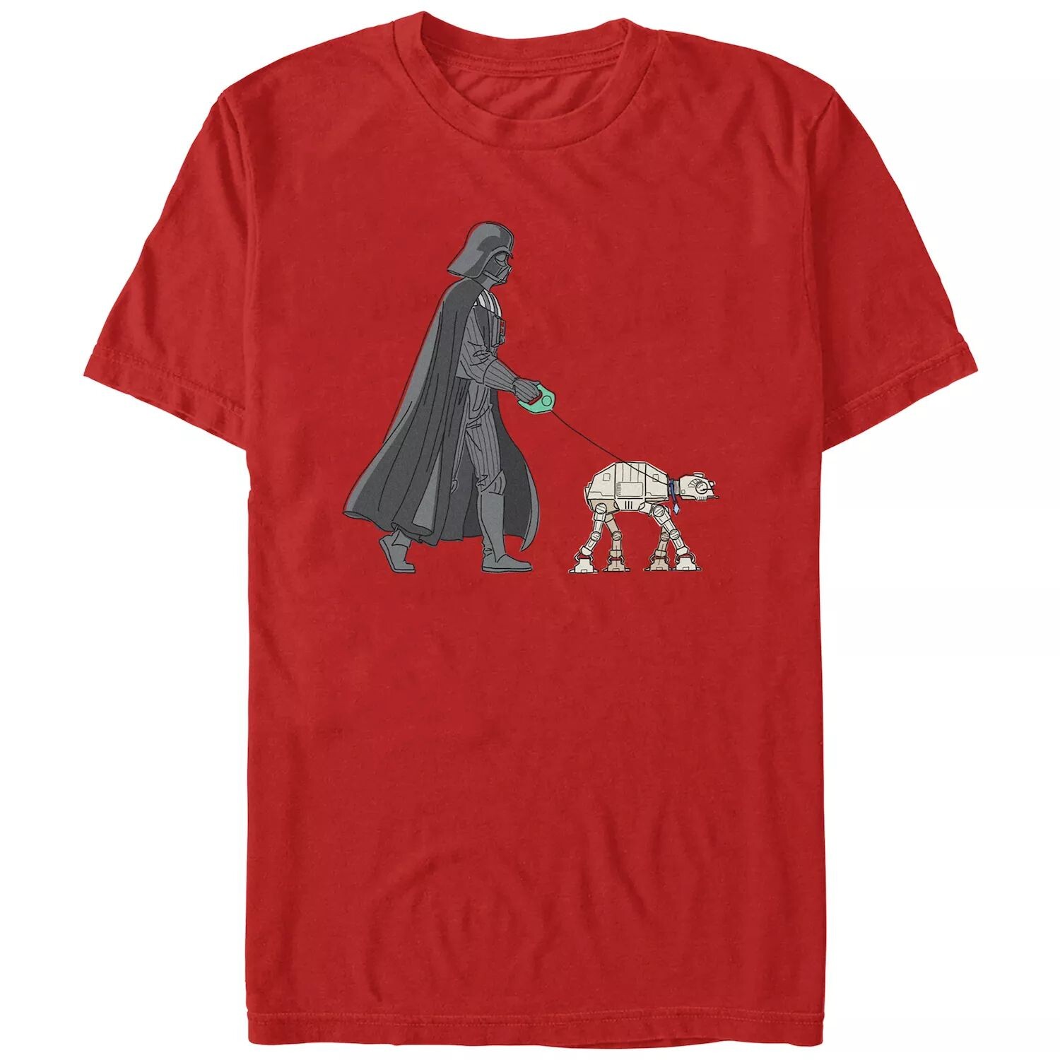 Мужская футболка с рисунком «Звездные войны» Дарт Вейдер AT-AT Walker Star Wars, красный 
Мужская футболка с рисунком «Звездные войны» Дарт Вейдер AT-AT Walker Star Wars, красный