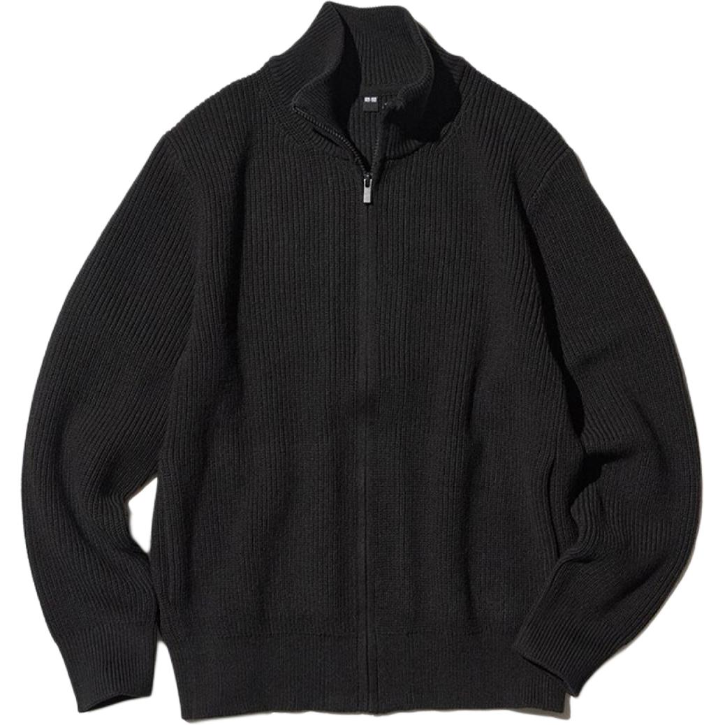 Трикотажная футболка мужская черная UNIQLO 
Трикотажная футболка мужская черная UNIQLO