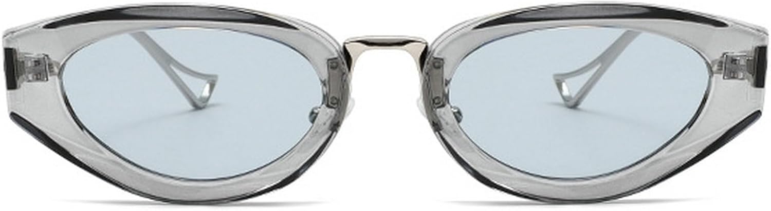 Женские солнцезащитные очки в овальной оправе «кошачий глаз» в стиле панк, роскошные ретро-очки с металлическим покрытием, классические модные очки для женщин (2025 год) mincl, Blue
Женские солнцезащитные очки в овальной оправе «кошачий глаз» в стиле панк, роскошные ретро-очки с металлическим покрытием, классические модные очки для женщин (2025 год) mincl, Blue