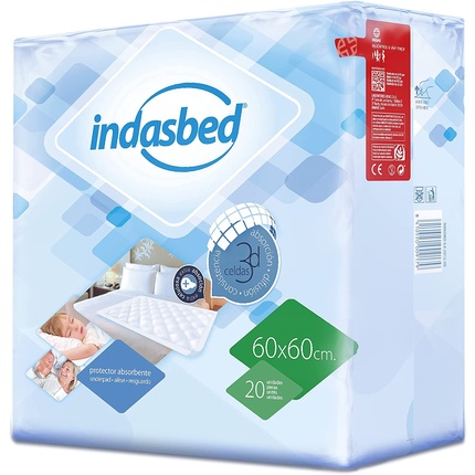 Indasbed Sal Camas 60x90 20шт Indasec
Indasbed Sal Camas 60x90 20шт Indasec