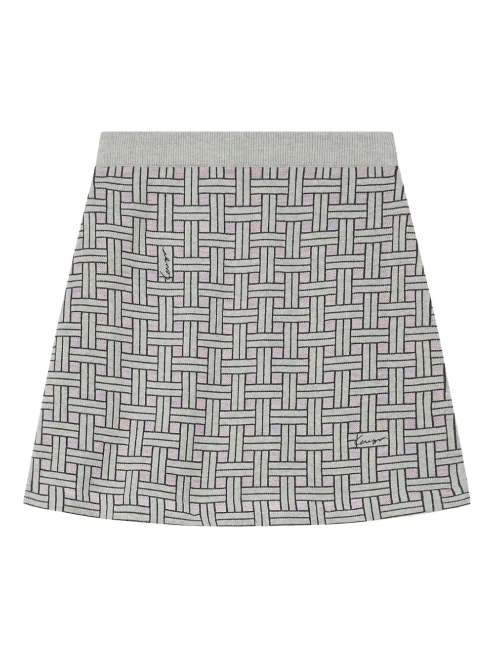 Юбка мини Weave с логотипом Kenzo, серый
Юбка мини Weave с логотипом Kenzo, серый