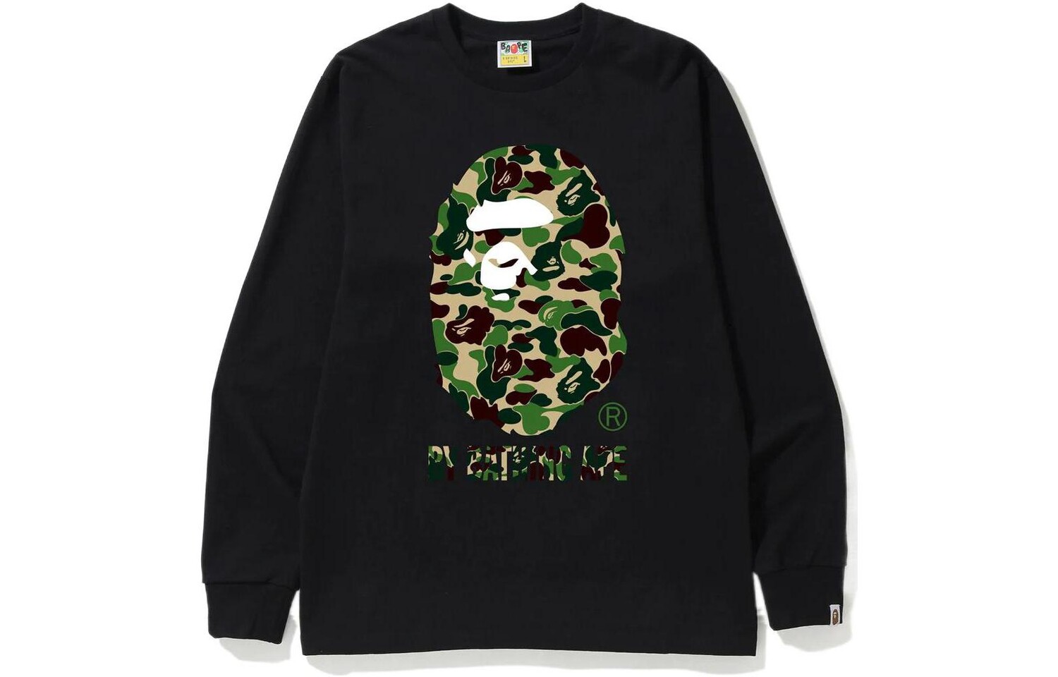 A BATHING APE Футболка BAPE ABC Camo By Bathing Ape L/S, черный, зеленый, Черный/Зеленый
A BATHING APE Футболка BAPE ABC Camo By Bathing Ape L/S, черный, зеленый, Черный/Зеленый