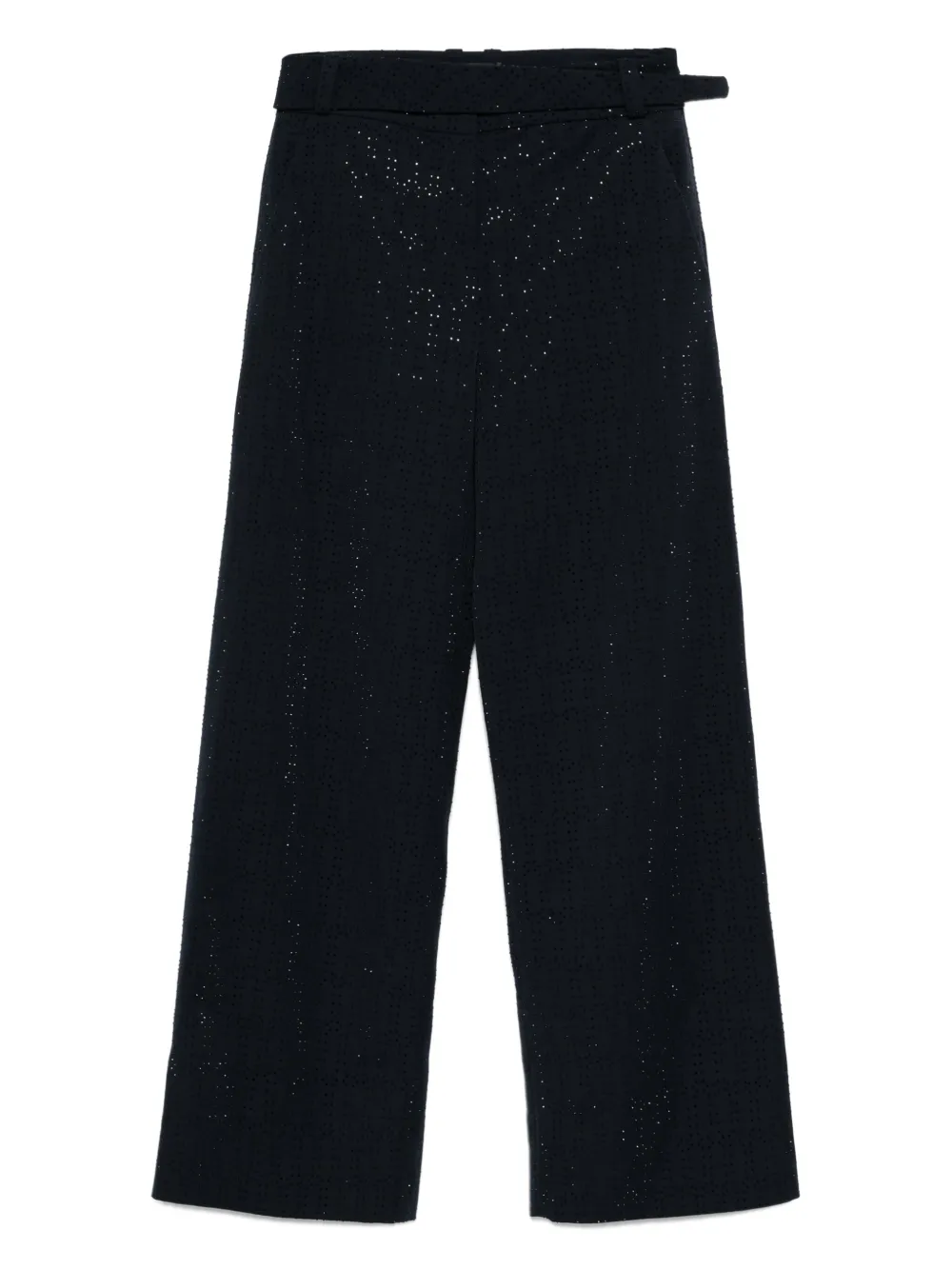 Брюки, украшенные стразами David Koma, синий
Брюки, украшенные стразами David Koma, синий
