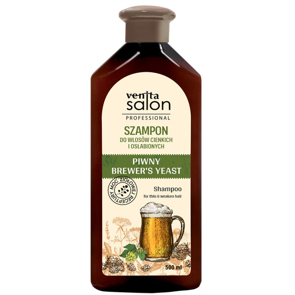 Укрепляющий шампунь для тонких и ослабленных волос, 500 мл Venita Salon 
Укрепляющий шампунь для тонких и ослабленных волос, 500 мл Venita Salon