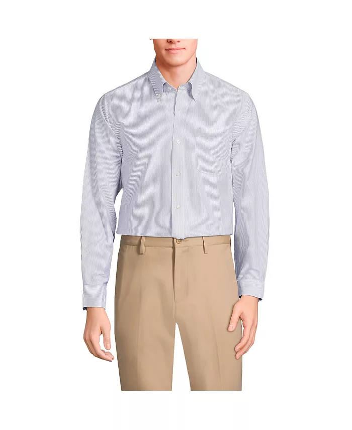 Мужская классическая рубашка Oxford из ткани Supima, не требующая глажки Lands' End, синий
Мужская классическая рубашка Oxford из ткани Supima, не требующая глажки Lands' End, синий