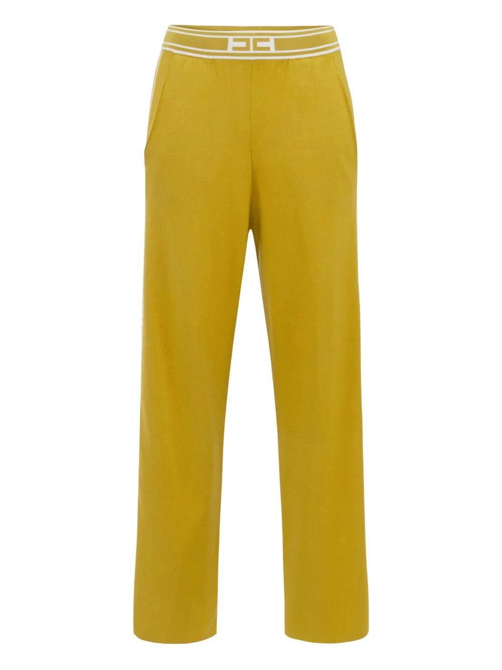 Брюки с лампасами и логотипом Elisabetta Franchi, желтый
Брюки с лампасами и логотипом Elisabetta Franchi, желтый