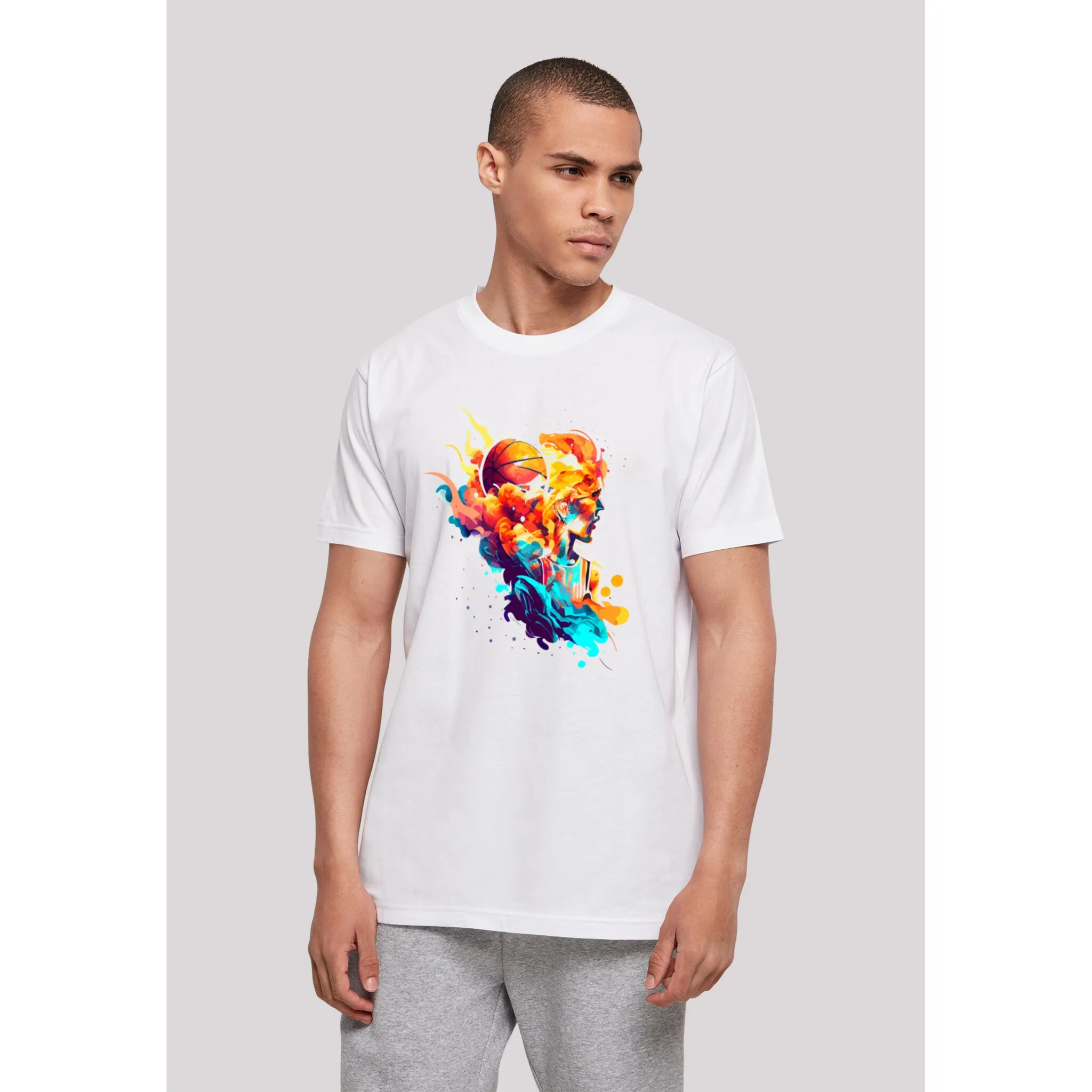 F4NT4STIC Футболка "Basketball Sport Player УНИСЕКС", принт, белый
F4NT4STIC Футболка "Basketball Sport Player УНИСЕКС", принт, белый