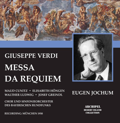 CD диск Verdi / Cunitz / Hongen / Ludwig / Jochum: Messa Da Requiem
CD диск Verdi / Cunitz / Hongen / Ludwig / Jochum: Messa Da Requiem
