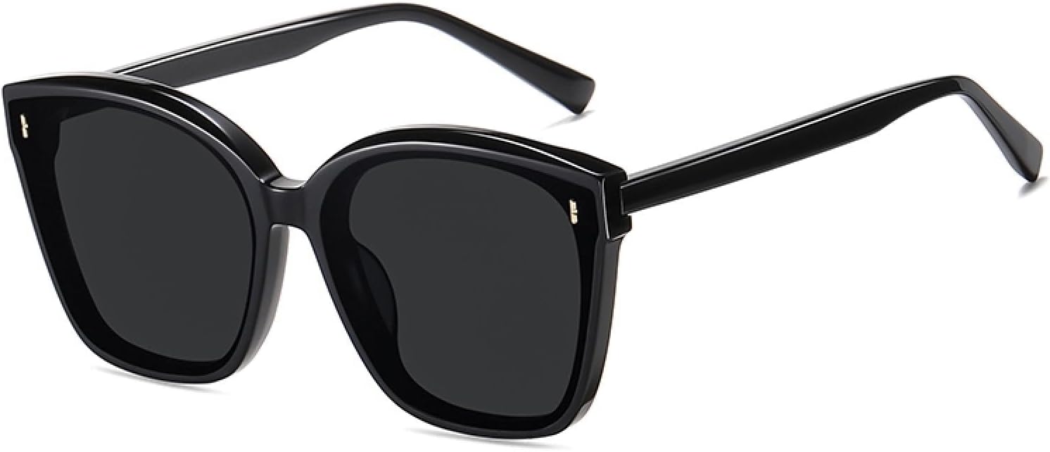 Женские поляризованные солнцезащитные очки UV400, мужские очки в оправе из ацетатного волокна, для вождения, пляжа, кемпинга, защиты от солнца VFDHN, Bright Black Gray
Женские поляризованные солнцезащитные очки UV400, мужские очки в оправе из ацетатного волокна, для вождения, пляжа, кемпинга, защиты от солнца VFDHN, Bright Black Gray