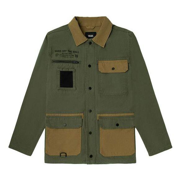 Куртка splicing cargo coach jacket military green Vans, зеленый
Куртка splicing cargo coach jacket military green Vans, зеленый