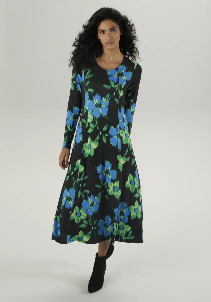 Платье миди Aniston SELECTED с цветочным принтом и размытым эффектом - НОВАЯ КОЛЛЕКЦИЯ, зеленый
Платье миди Aniston SELECTED с цветочным принтом и размытым эффектом - НОВАЯ КОЛЛЕКЦИЯ, зеленый