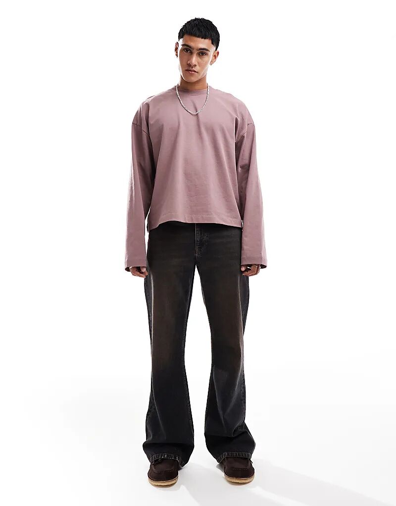 Широкие расклешенные джинсы сине-черного цвета с оттенком ASOS DESIGN
Широкие расклешенные джинсы сине-черного цвета с оттенком ASOS DESIGN