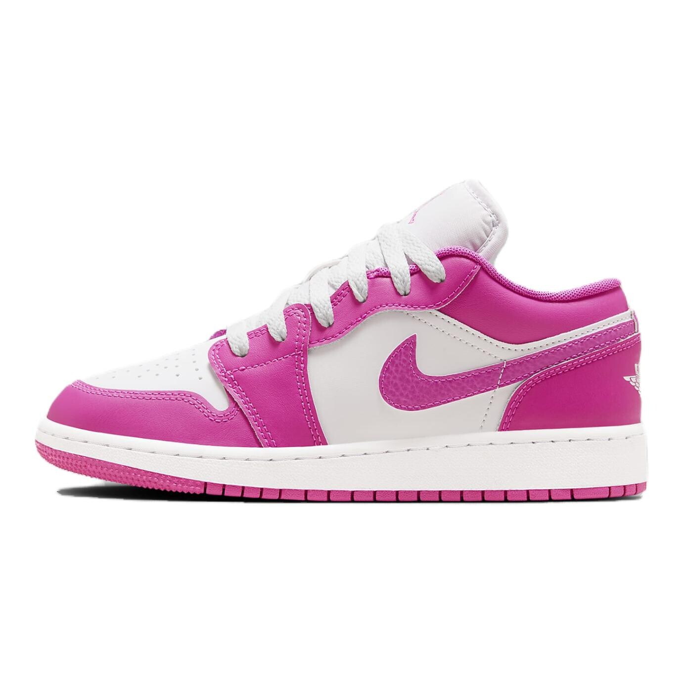 Баскетбольные кроссовки Air 1 Kids GS Low-top Pink/White/Iris Whisper Jordan, розовый 
Баскетбольные кроссовки Air 1 Kids GS Low-top Pink/White/Iris Whisper Jordan, розовый