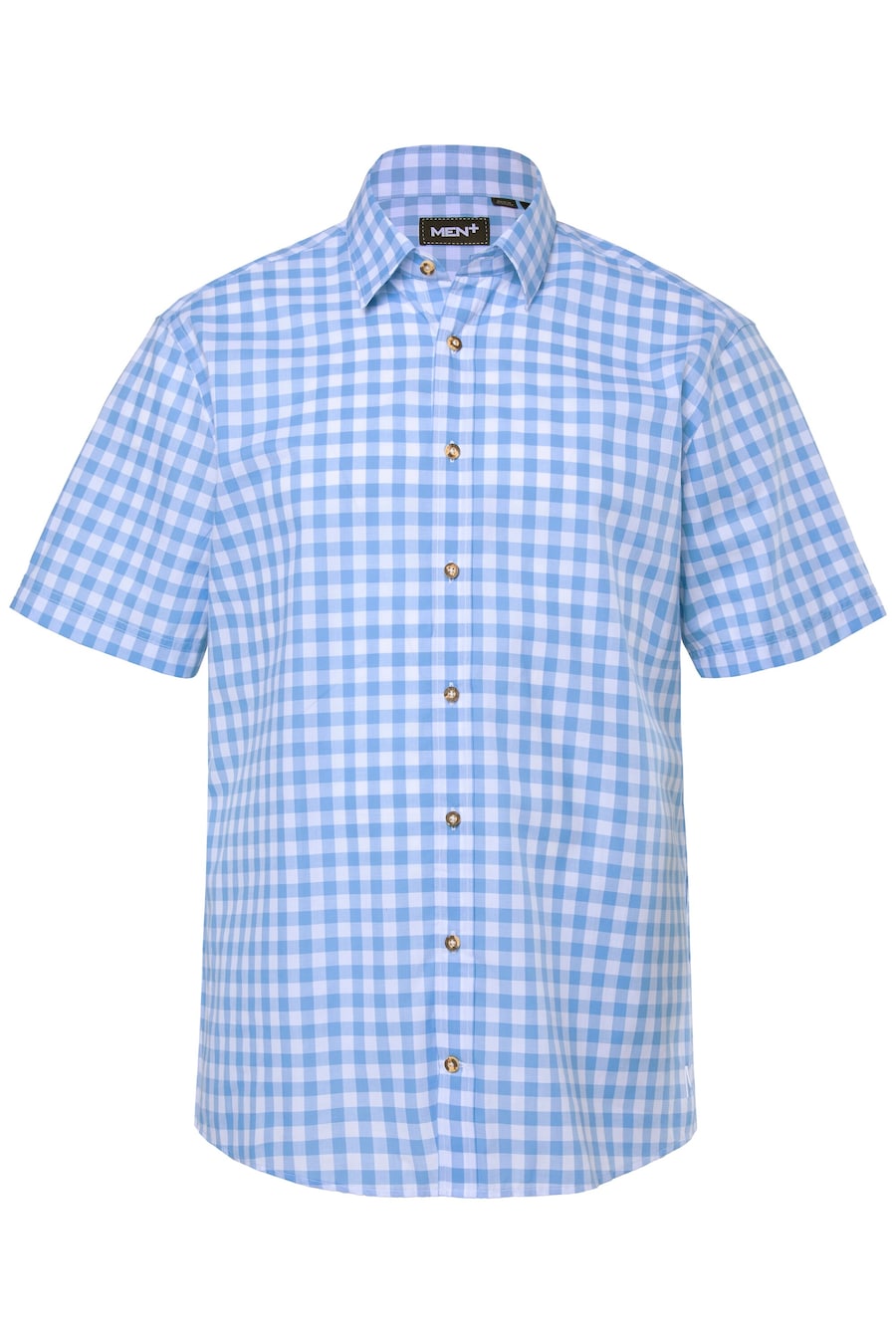 Рубашка на пуговицах классического кроя Men Plus, светло-голубой
Рубашка на пуговицах классического кроя Men Plus, светло-голубой