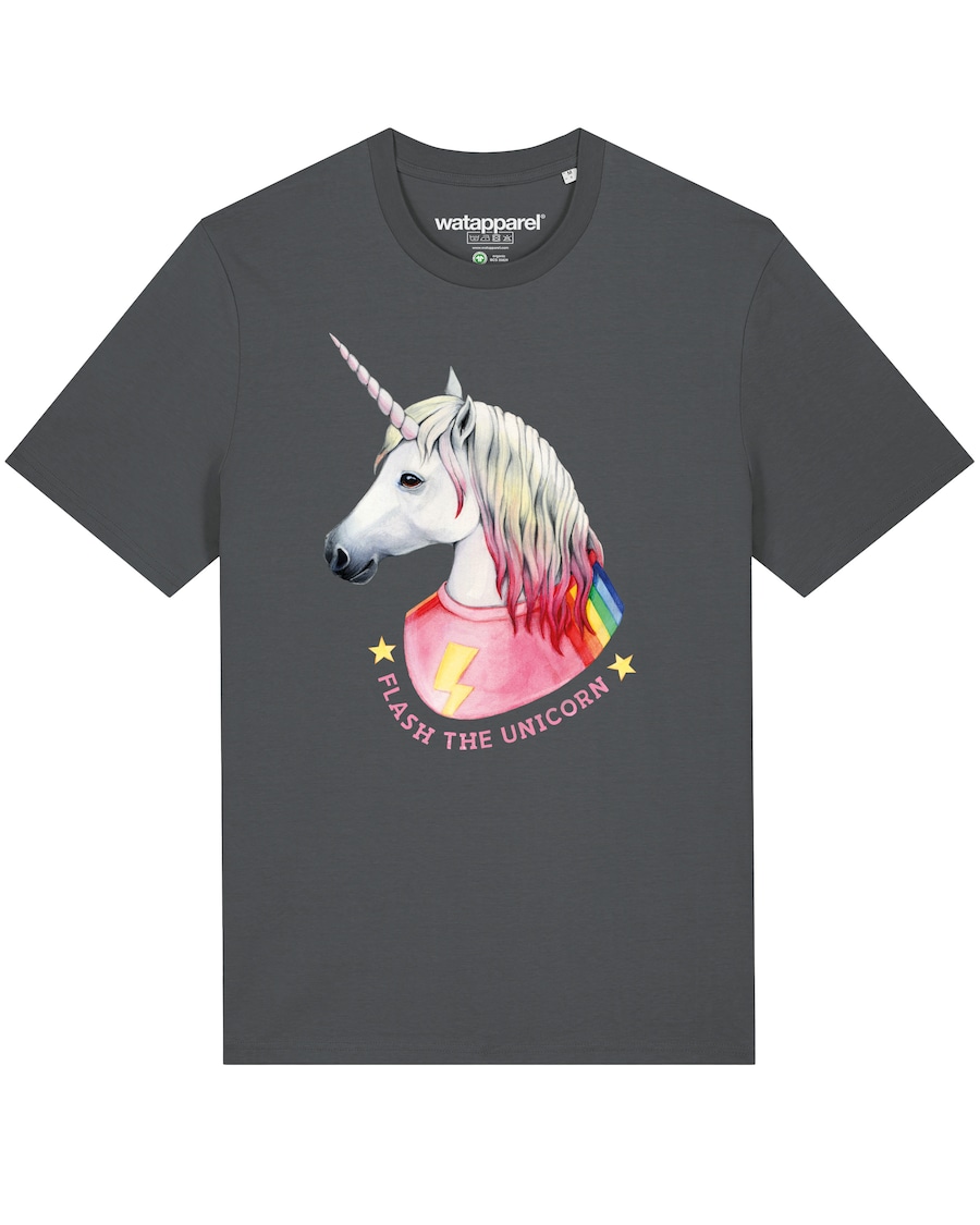 Рубашка Watapparel Flash, the unicorn, антрацит
Рубашка Watapparel Flash, the unicorn, антрацит