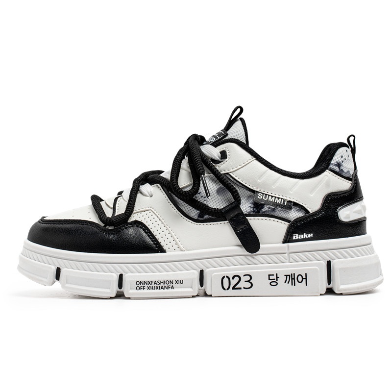 BAKE Антискользящие износостойкие низкие скейтерские кроссовки мужские бело-черные, цвет White Black
BAKE Антискользящие износостойкие низкие скейтерские кроссовки мужские бело-черные, цвет White Black