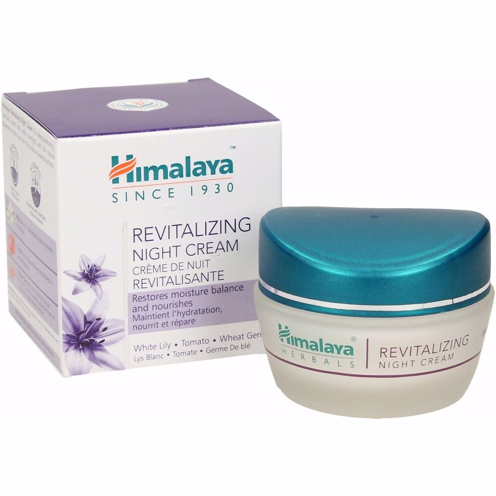Увлажняющий крем для ухода за лицом Regenerating night cream Himalaya herbal healthcare, 50 г
Увлажняющий крем для ухода за лицом Regenerating night cream Himalaya herbal healthcare, 50 г
