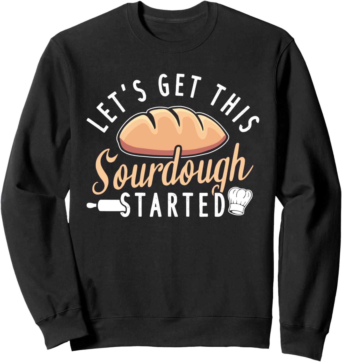 Толстовка с рисунком буханки хлеба на закваске Bread Baking Sourdough Designs For Baker, черный
Толстовка с рисунком буханки хлеба на закваске Bread Baking Sourdough Designs For Baker, черный