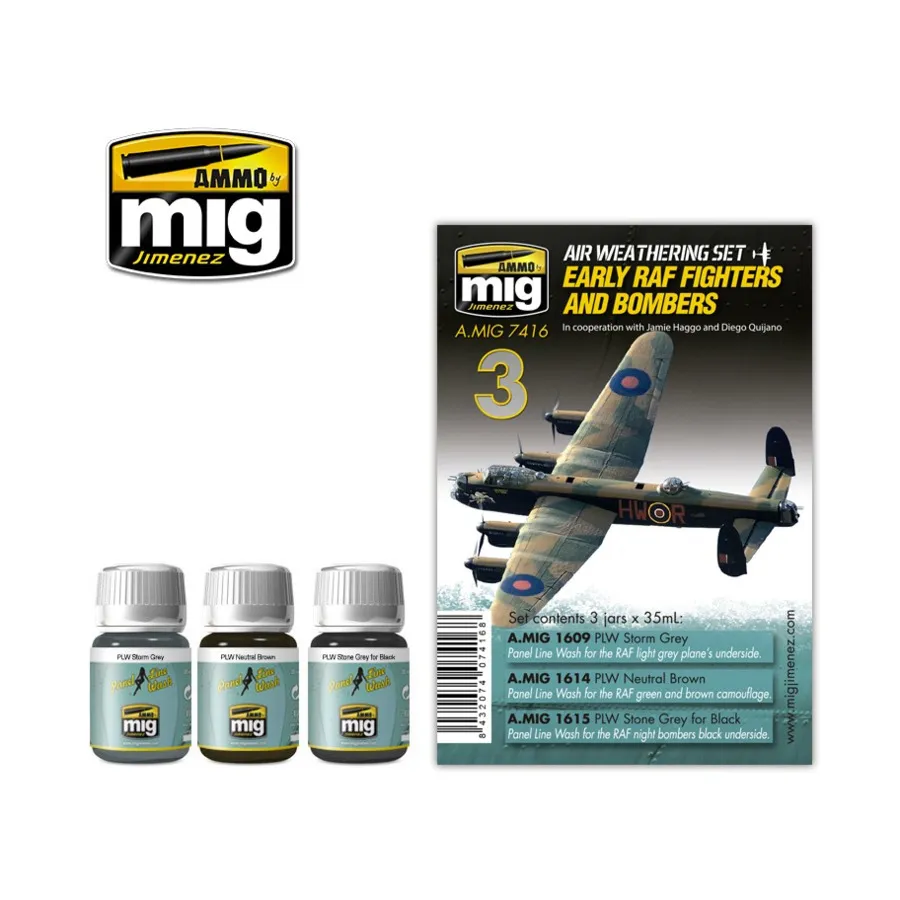 Ранние истребители и бомбардировщики RAF, Weathering Products
Ранние истребители и бомбардировщики RAF, Weathering Products