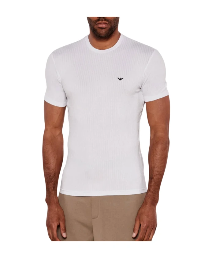 Футболка с короткими рукавами и вышивкой в виде орла. Emporio Armani, белый
Футболка с короткими рукавами и вышивкой в виде орла. Emporio Armani, белый