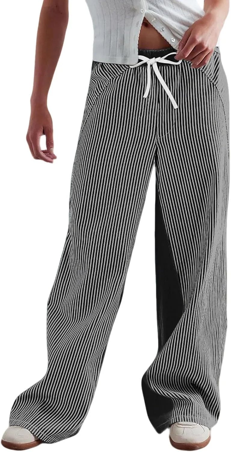 Женские джинсы Y2K с низкой посадкой, полосатые и мешковатые utcoco
Женские джинсы Y2K с низкой посадкой, полосатые и мешковатые utcoco