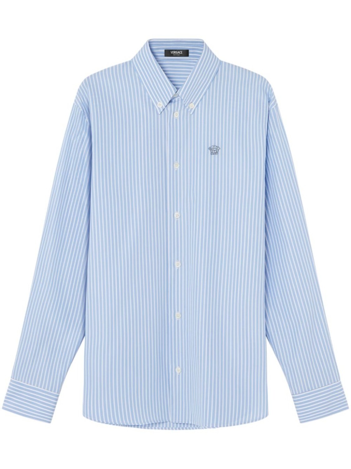 Versace рубашка в полоску, синий
Versace рубашка в полоску, синий