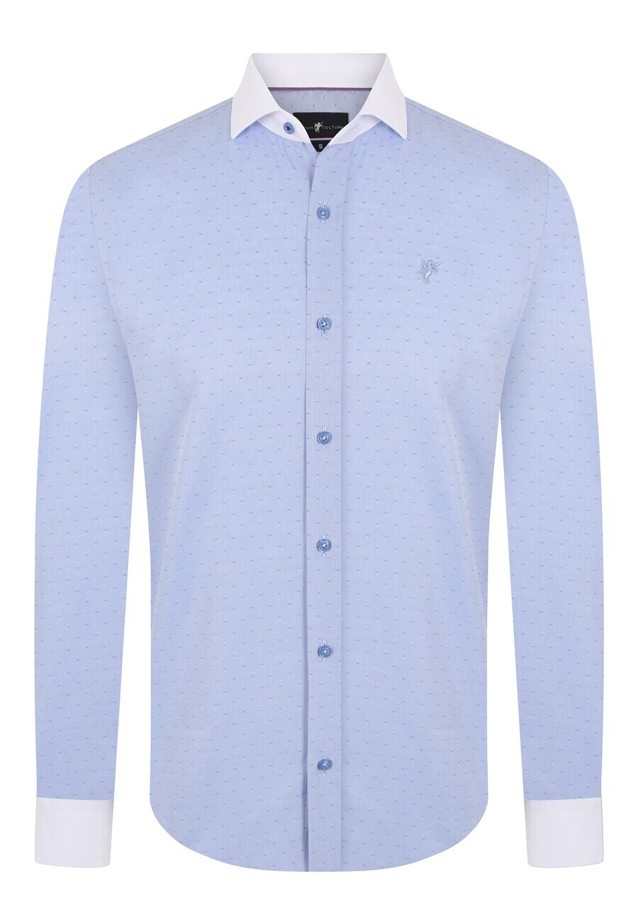 Повседневная рубашка DENIM CULTURE Regular fit Button Up Shirt Eldon, светло-синий
Повседневная рубашка DENIM CULTURE Regular fit Button Up Shirt Eldon, светло-синий
