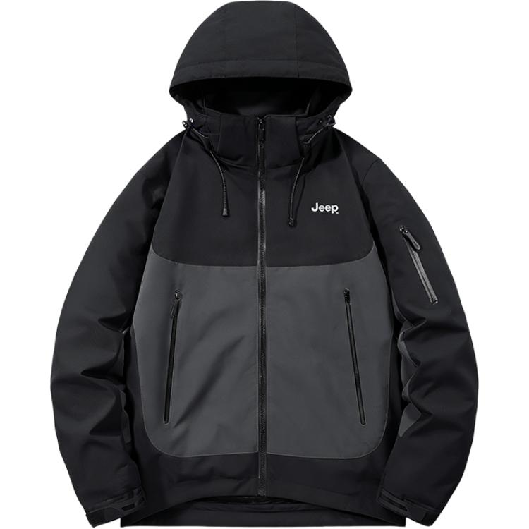 Куртка Unisex Hooded Fleece lined Others Jeep, темно-серый
Куртка Unisex Hooded Fleece lined Others Jeep, темно-серый