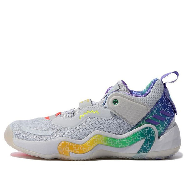 Кроссовки don выпуск #3 gca Adidas, серый 
Кроссовки don выпуск #3 gca Adidas, серый