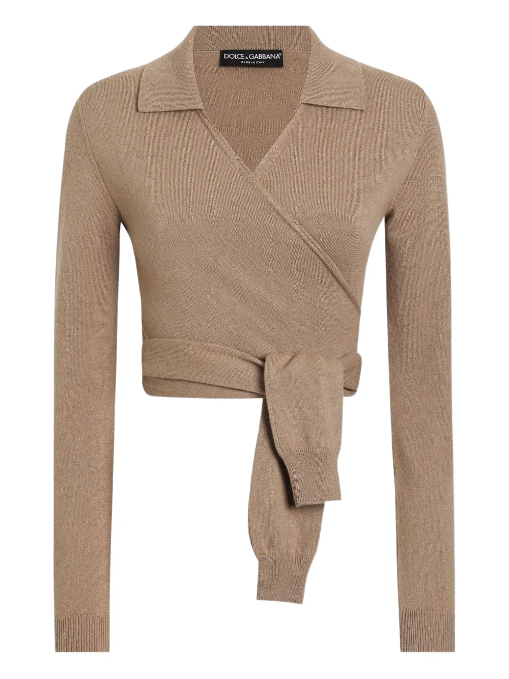 Кардиган с запахом DOLCE & GABBANA, коричневый
Кардиган с запахом DOLCE & GABBANA, коричневый