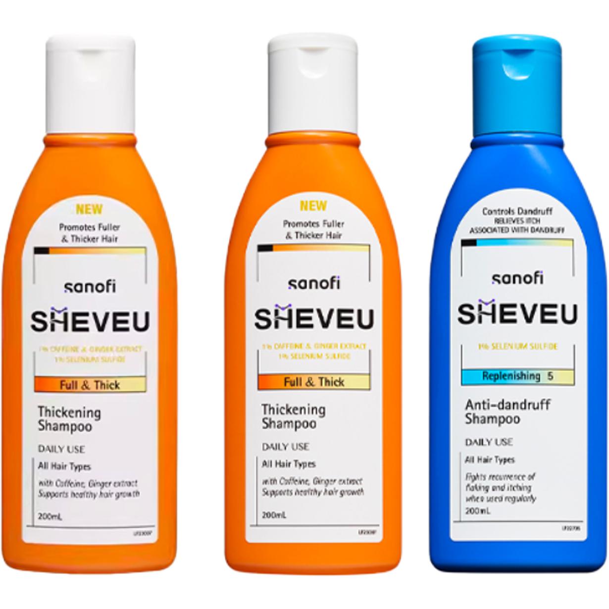 SHEVEU Шампунь Selsun от перхоти и зуда набор для очищения желтая бутылка 200мл + синяя бутылка 200мл*2
SHEVEU Шампунь Selsun от перхоти и зуда набор для очищения желтая бутылка 200мл + синяя бутылка 200мл*2