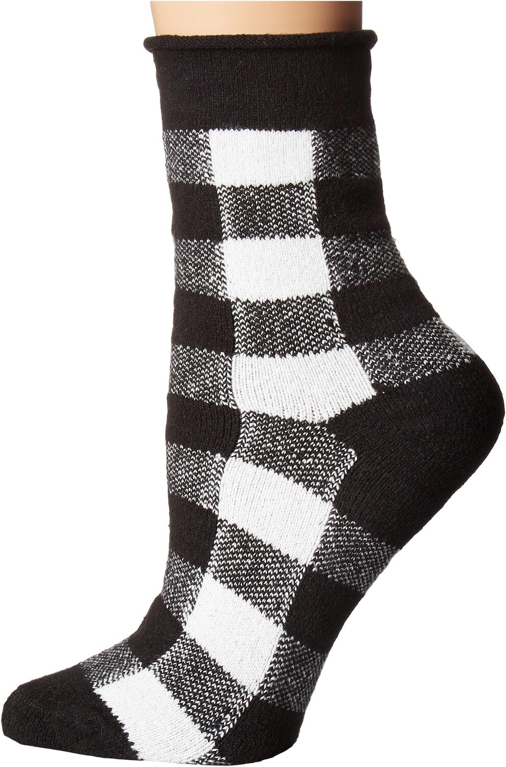Тонкие флисовые носки Plush, цвет Black/White Plaid
Тонкие флисовые носки Plush, цвет Black/White Plaid