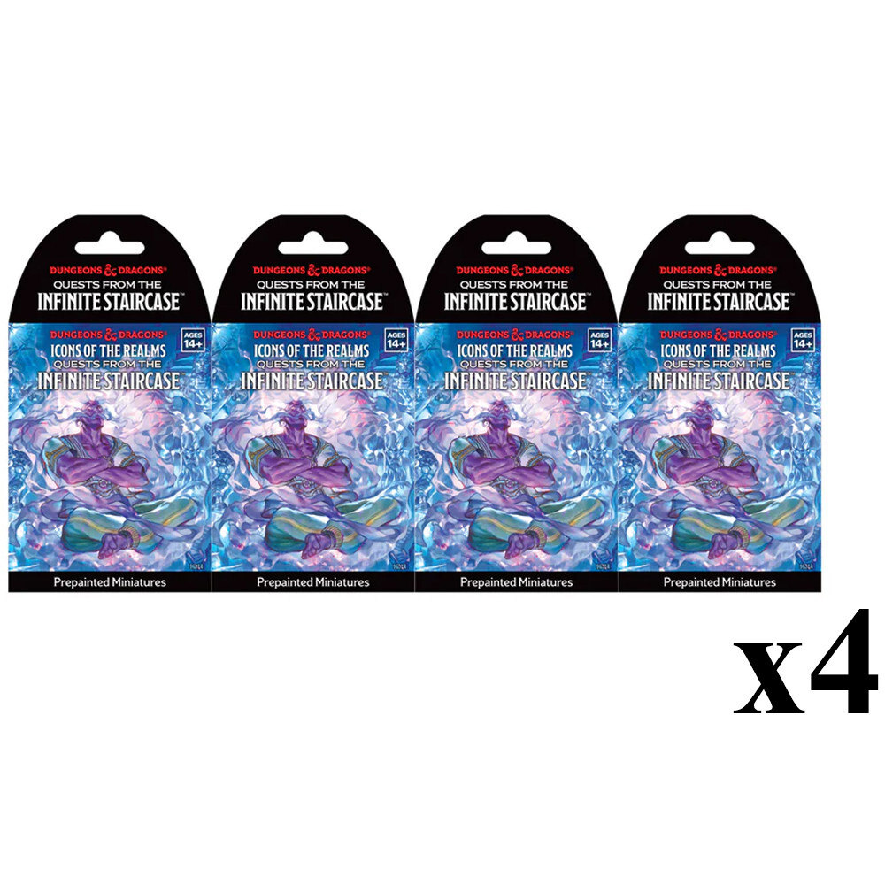 Миниатюра WizKids/NECA D&D Icons of the Realms: Quests from the Infinite Staircase - Booster Case
Миниатюра WizKids/NECA D&D Icons of the Realms: Quests from the Infinite Staircase - Booster Case