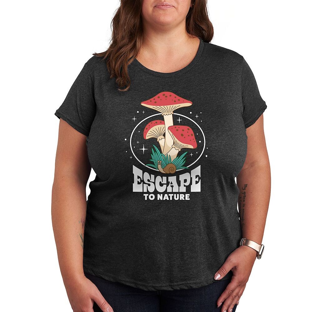 Футболка Plus с рисунком Escape To Nature Licensed Character, цвет Heather Charcoal
Футболка Plus с рисунком Escape To Nature Licensed Character, цвет Heather Charcoal