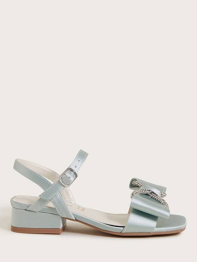 Детские босоножки на каблуке с бантом для праздника Monsoon, Green
Детские босоножки на каблуке с бантом для праздника Monsoon, Green