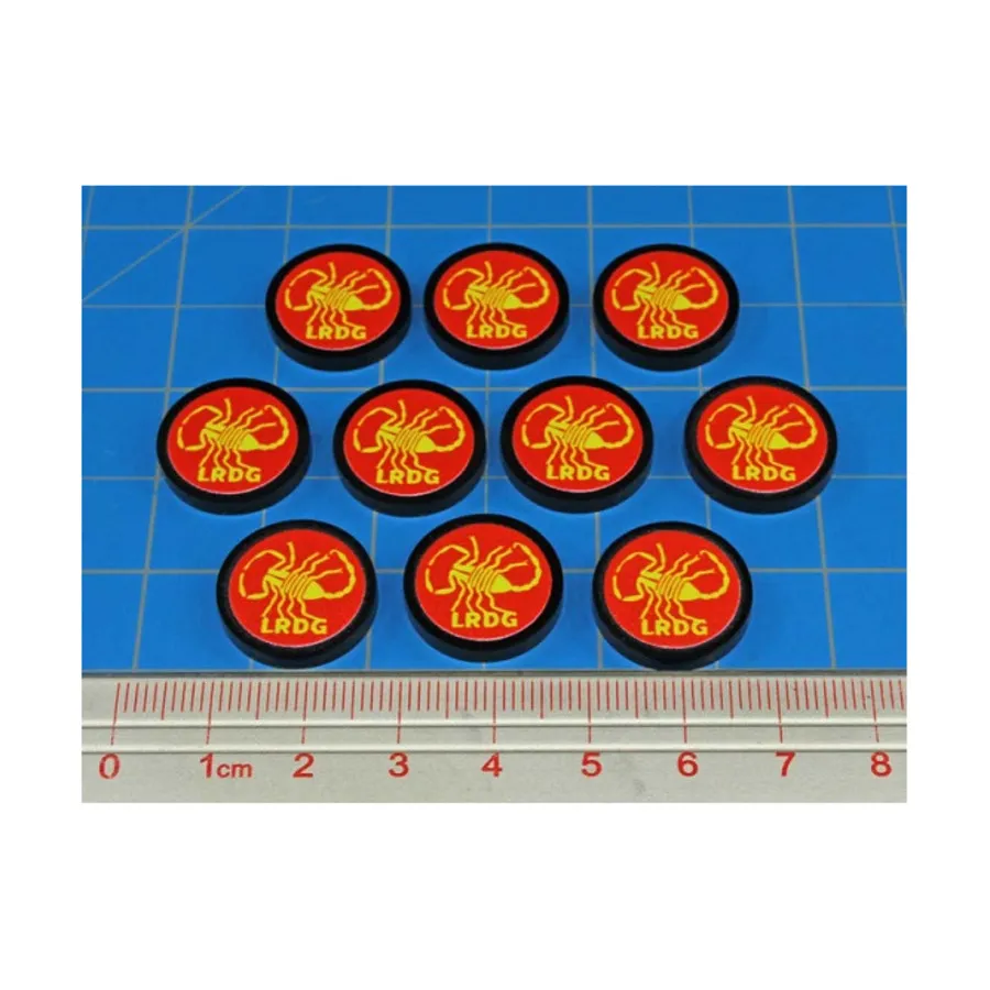 Премиум-печатные жетоны фракций времен Второй мировой войны — Long Range Desert Group, Token Sets - WWII Factions & Flags
Премиум-печатные жетоны фракций времен Второй мировой войны — Long Range Desert Group, Token Sets - WWII Factions & Flags