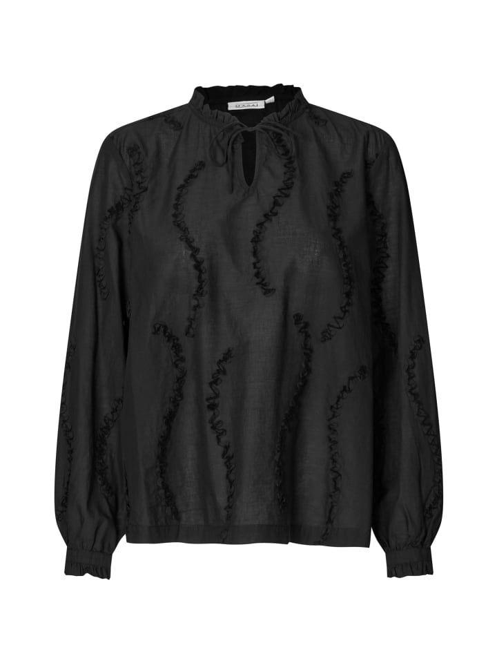 Блузка MaDolvira черного цвета MASAI
Блузка MaDolvira черного цвета MASAI