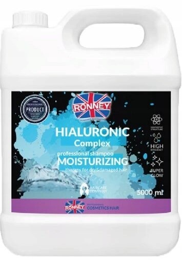 Шампунь для волос увлажняющий, 5000 мл Ronney
Шампунь для волос увлажняющий, 5000 мл Ronney