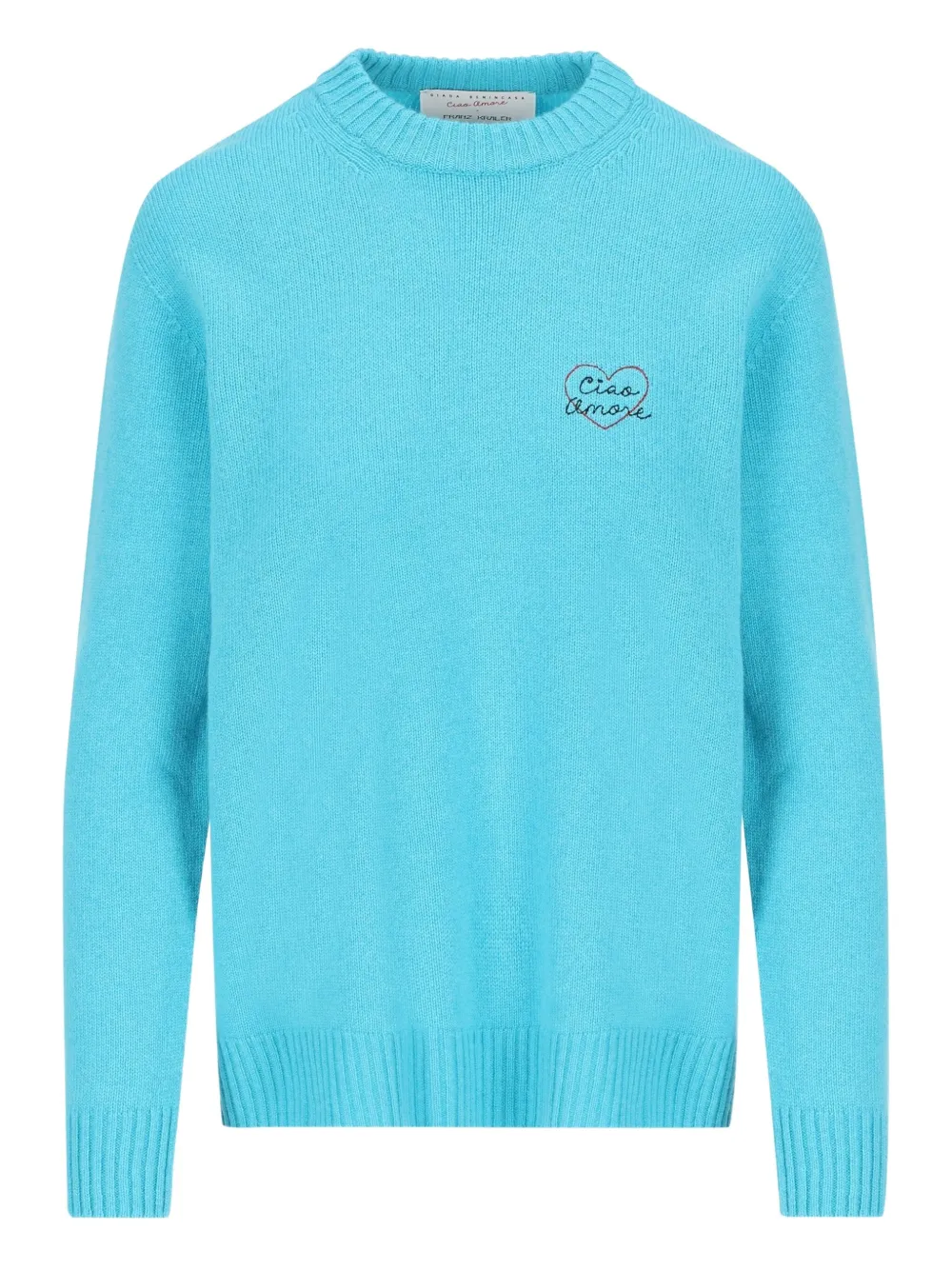 Кашемировый свитер Heartbeat Giada Benincasa, синий
Кашемировый свитер Heartbeat Giada Benincasa, синий