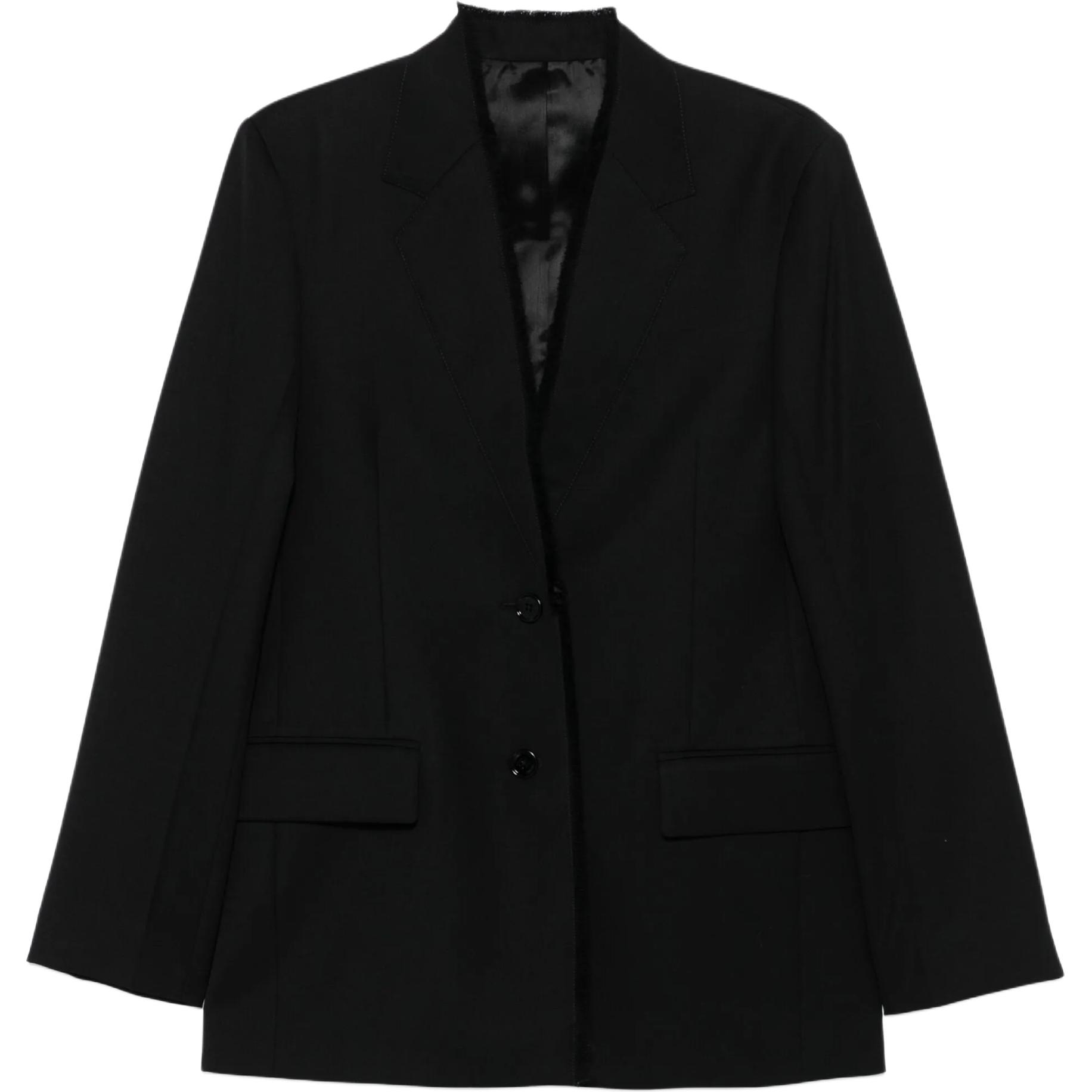 TOTEME Пиджак с лацканами без подкладки, Black
TOTEME Пиджак с лацканами без подкладки, Black
