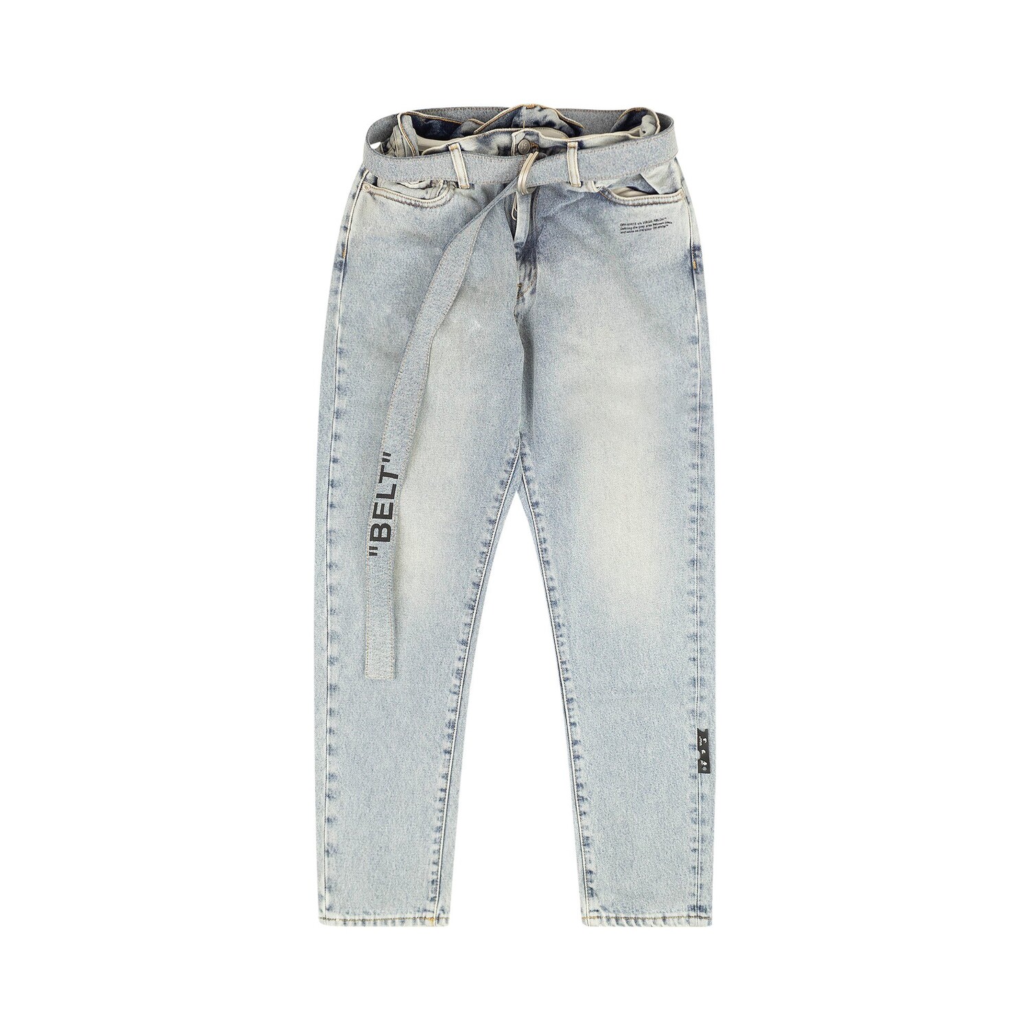 Узкие джинсы Off-White с низким поясом, Черный
Узкие джинсы Off-White с низким поясом, Черный