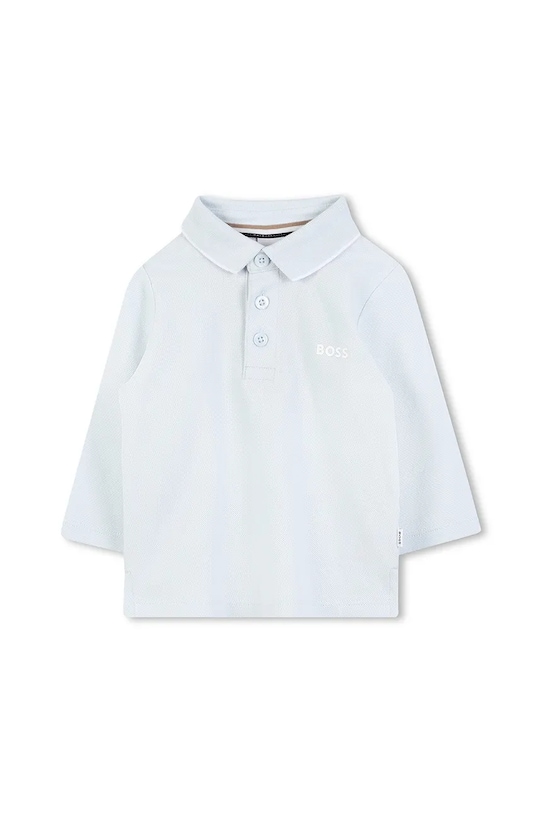 Детское хлопковое поло Boss, синий
Детское хлопковое поло Boss, синий