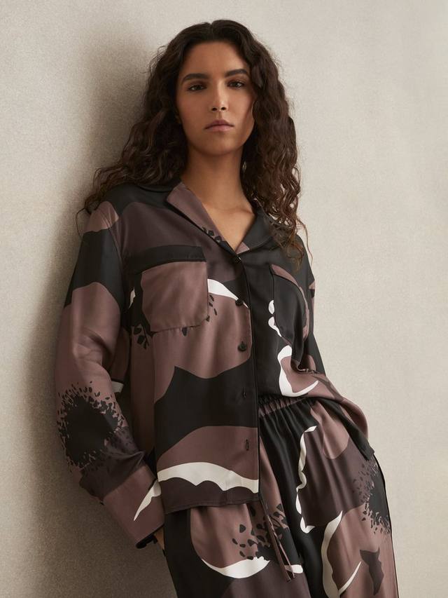 Рубашка Lottie с цветочным принтом Reiss, Black/Brown/White
Рубашка Lottie с цветочным принтом Reiss, Black/Brown/White